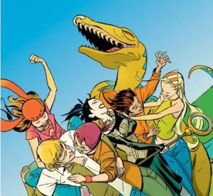 Cover to "Runaways" v2, #18